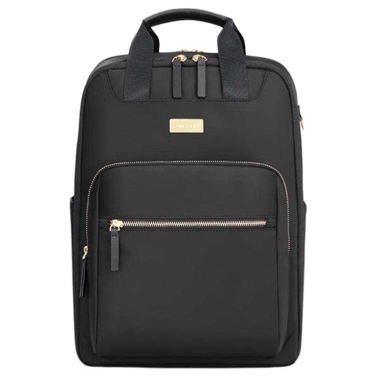 Samsonite SAMSONITE Fabric, Synthetic Leather Backpack Unisex Black