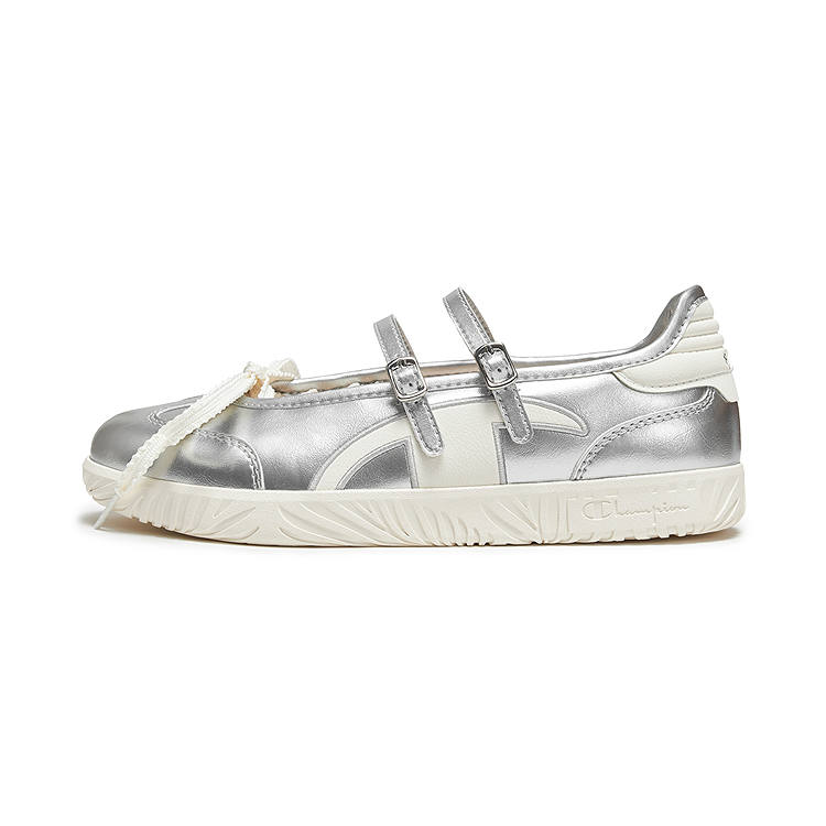 Champion Low top Casual Shoes Women's Silver White/Milk White