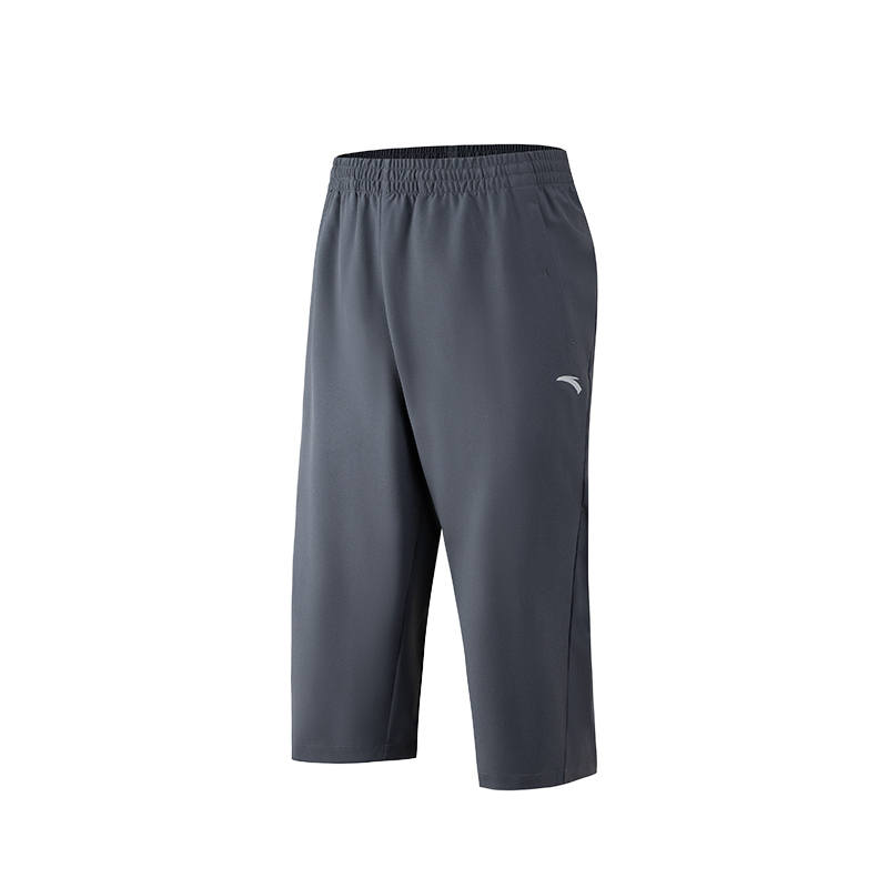 Anta Casual Shorts Men's Men's Gray Clothing