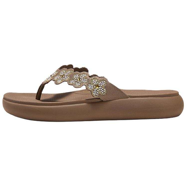 Skechers SPORT COMFORT No Special Function Flip Flops Women's Mocha