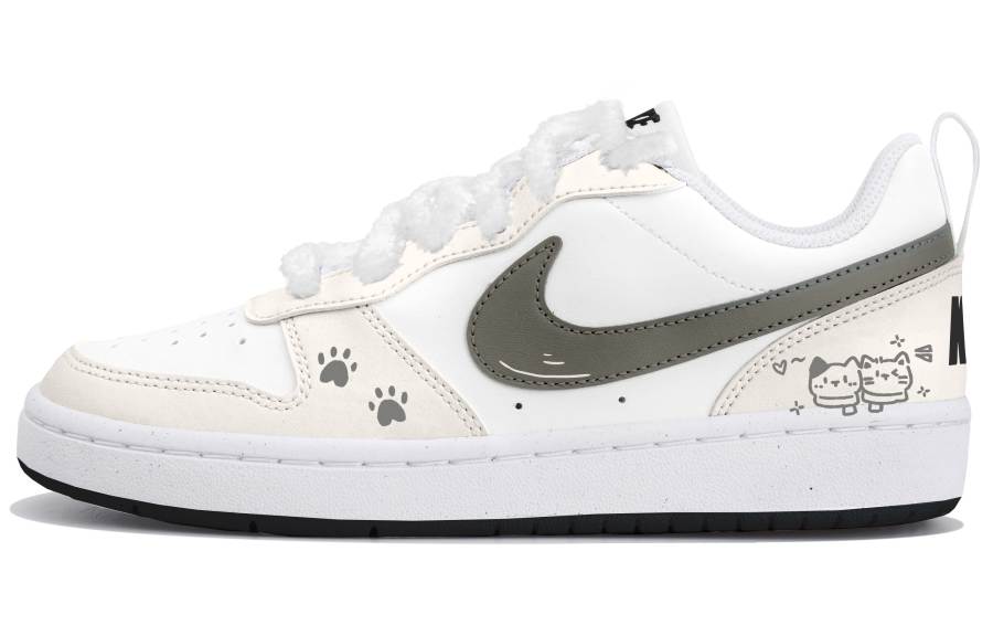 Nike Nike Court Borough 2 Low top Skateboard Shoes Women's Beige