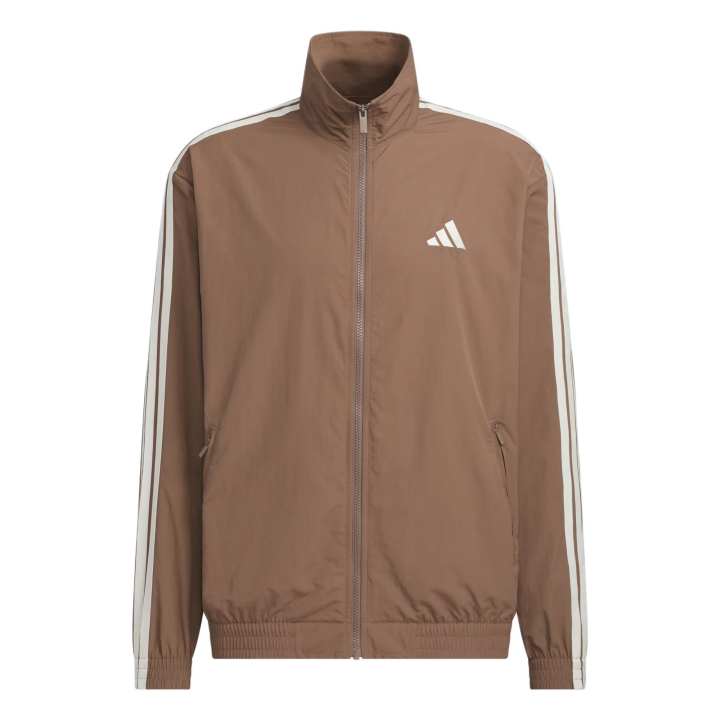 Adidas Adidas Jackets Men's Earth Tone/Aluminum Oxide Stand Collar Moderate Other