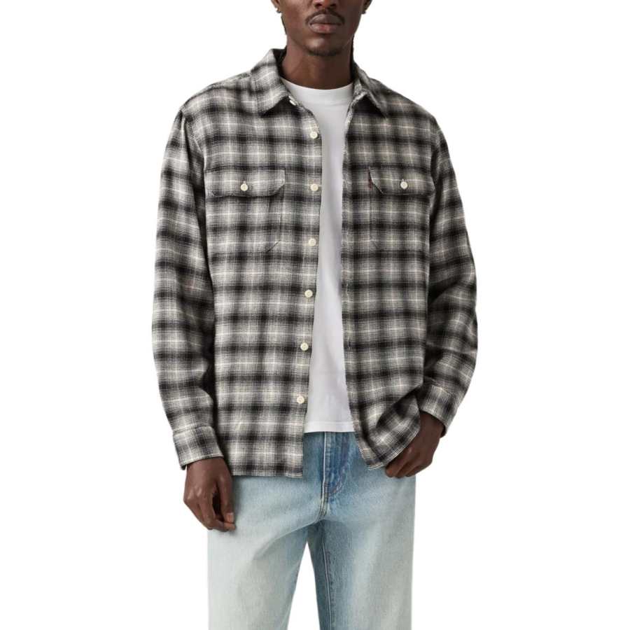 Levis Levis Shirts Men's Multicolor Lapel Moderate