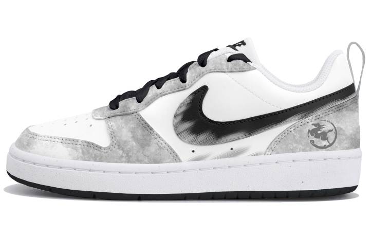 Nike Nike Court Borough 2 Low top Skateboard Shoes Women's Black Gray