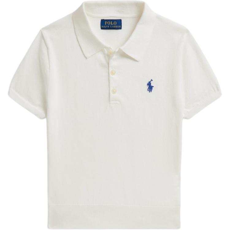 Polo Ralph Lauren Polo Shirt SS26 Standard White Kids'