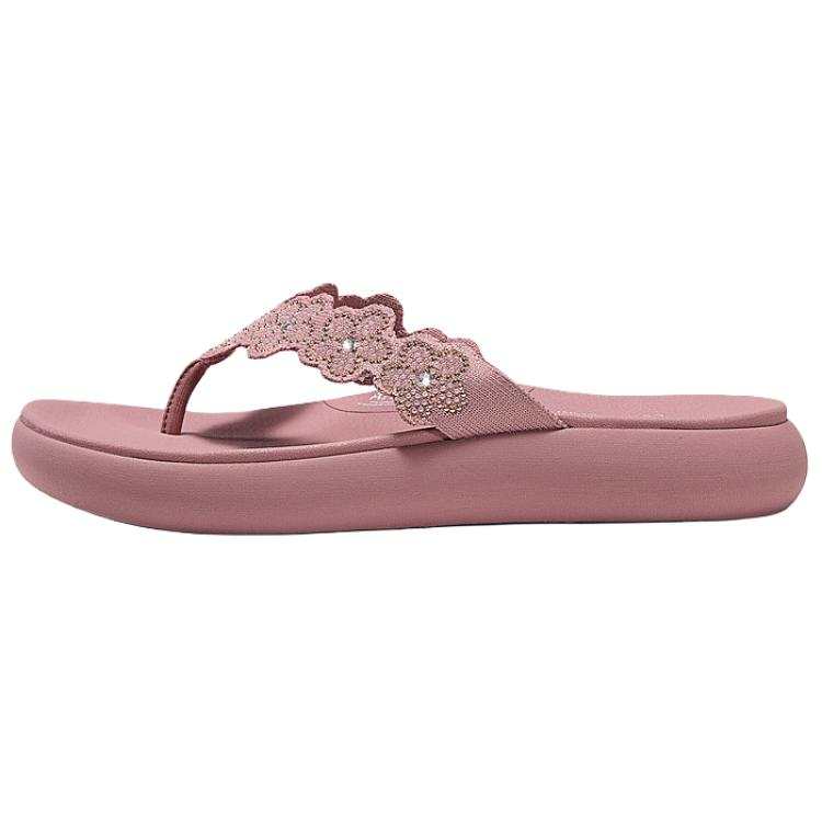 Skechers SPORT COMFORT Flip Flops Women's Dark Pink