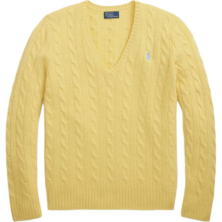Polo Ralph Lauren cable-knit V-neck sweater