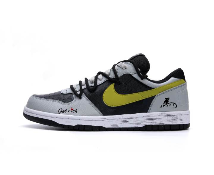 Nike Nike Big Instant Wealth Creation Abrasion Resistant, Lightweight, And Breathable Low top Skateboard Shoes Men's
