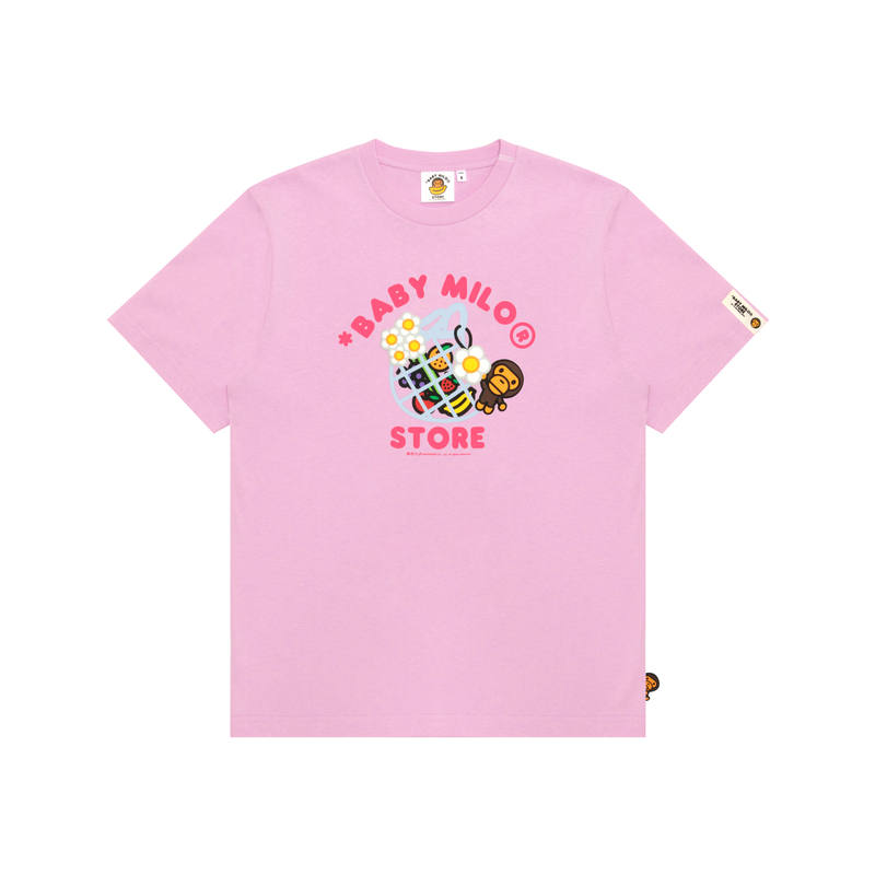 Aape T Shirts Women's Crew Neck Moderate Straight Fit