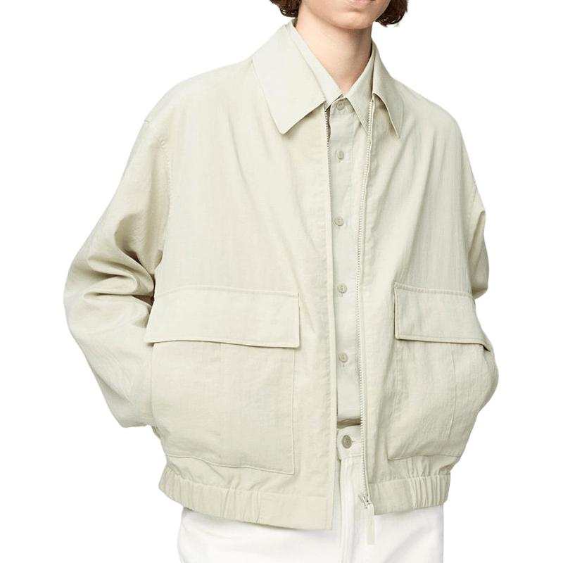 UNIQLO SS26 Jackets Women's Light Beige Lapel Moderate Other