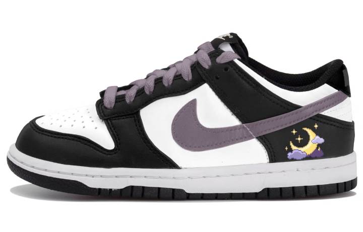 Nike Nike Dunk Low top Skateboard Shoes Purple Teenagers