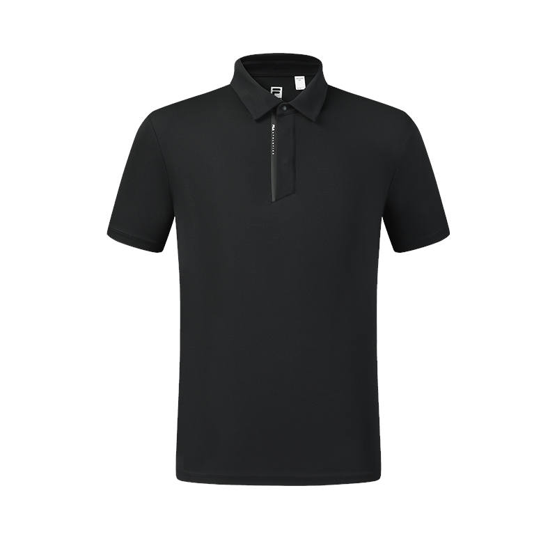 FILA Fitness Polo Shirt Men's Pitch Black
