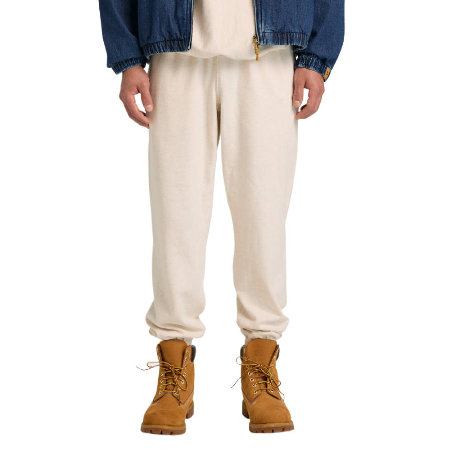 Timberland Casual Pants Unisex Gray White Moderate Straight Fit Pants