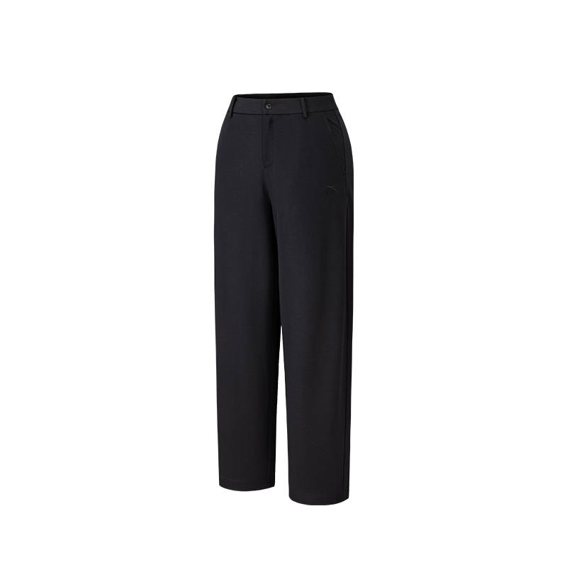 ANTA Anta Knitted Sweatpants Women's Basic Black