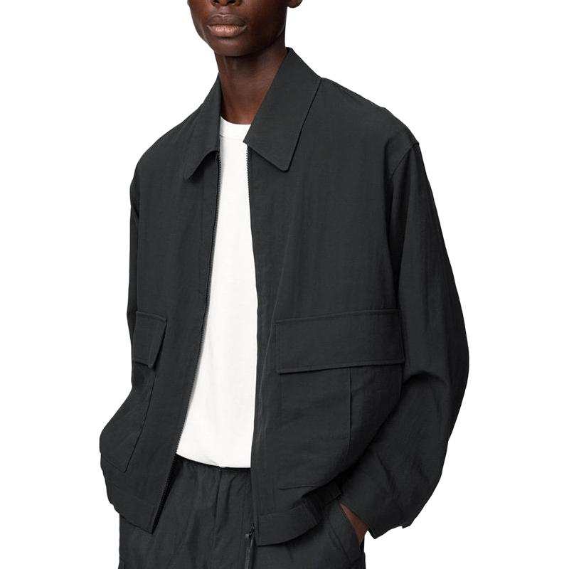 UNIQLO SS26 Jackets Unisex Black Lapel Moderate Other
