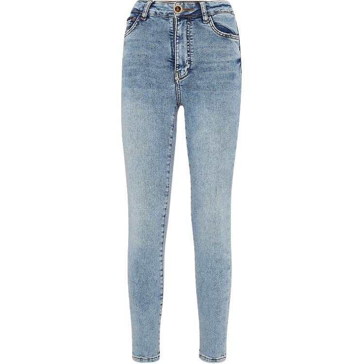 PHILIPP PLEIN Skull embroidery skinny jeans