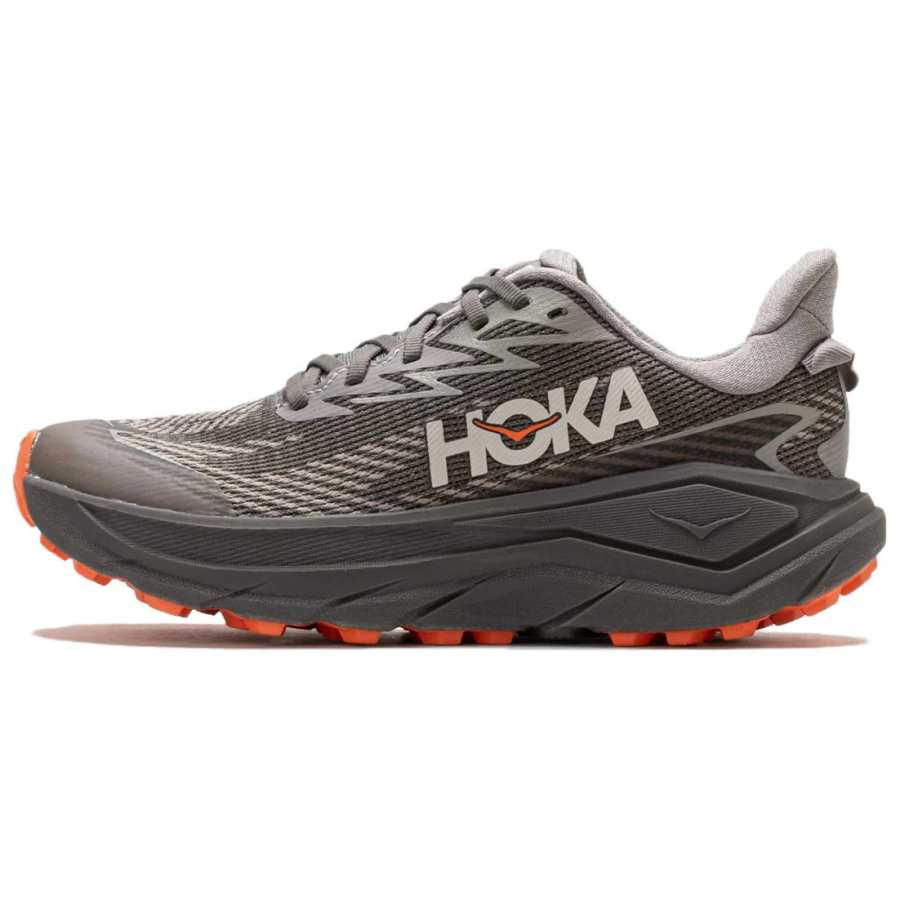 HOKA ONE ONE Challenger 8 Trail Running Shoes Women's Gray