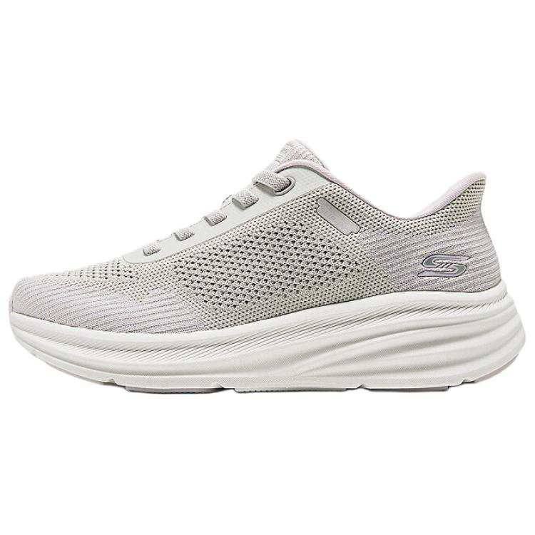 Skechers Bob's SPORT Lightweight Rebound Lightweight Rebound Low top Running Shoes Women's Light Gray