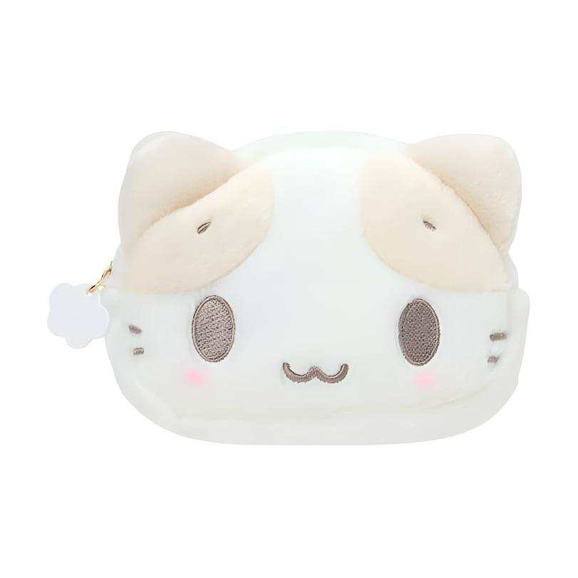 Sanrio Fluffy Cloud Collection Polyester Coin Purse Regular Women's White & Beige & Yellow