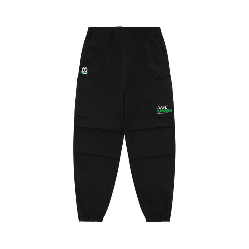 Aape Aape logo patch track pants