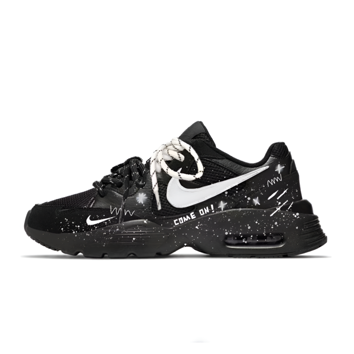 Nike Nike Air Max Fusion Textile, Mesh Abrasion Resistant, Breathable, Slip Resistant