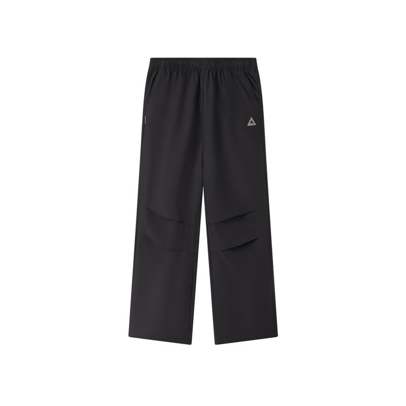 PEAK Casual Pants Unisex Black Moderate Wide Leg Pants
