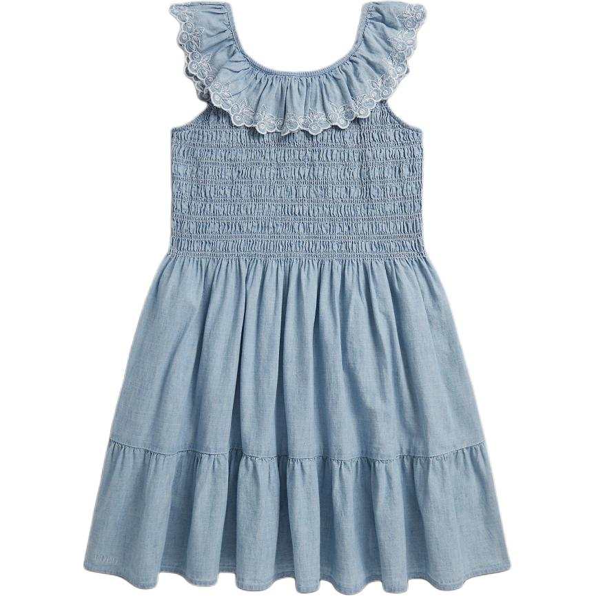 Polo Ralph Lauren Kids Dresses Crew Neck Moderate
