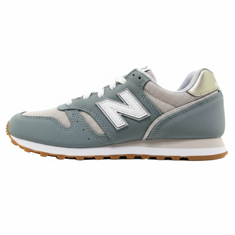 New Balance New Balance NB 373 Leather Cushioning Running Shoes Women's Gray