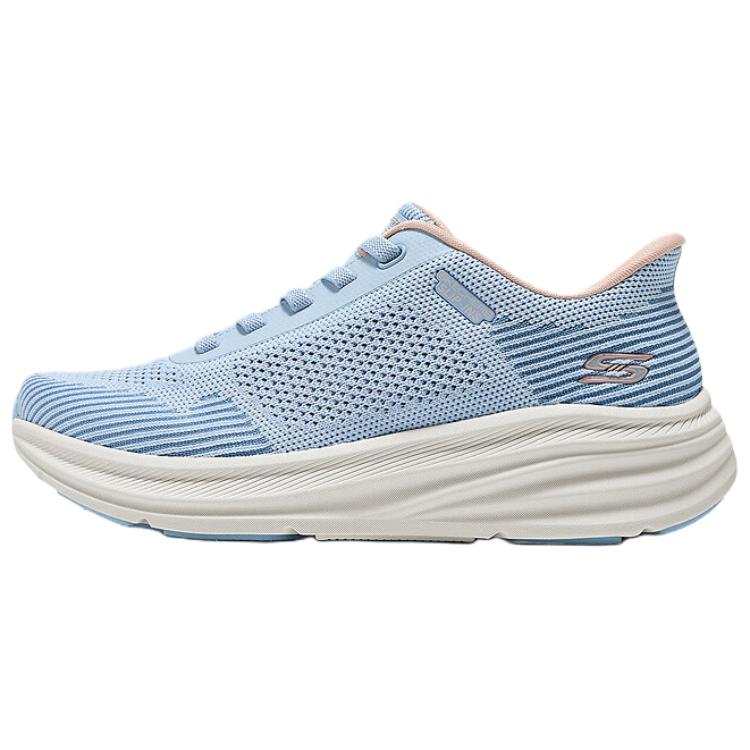 Skechers Bob's SPORT Abrasion Resistant Rebound Abrasion Resistant Rebound Low top Running Shoes Women's Light Blue