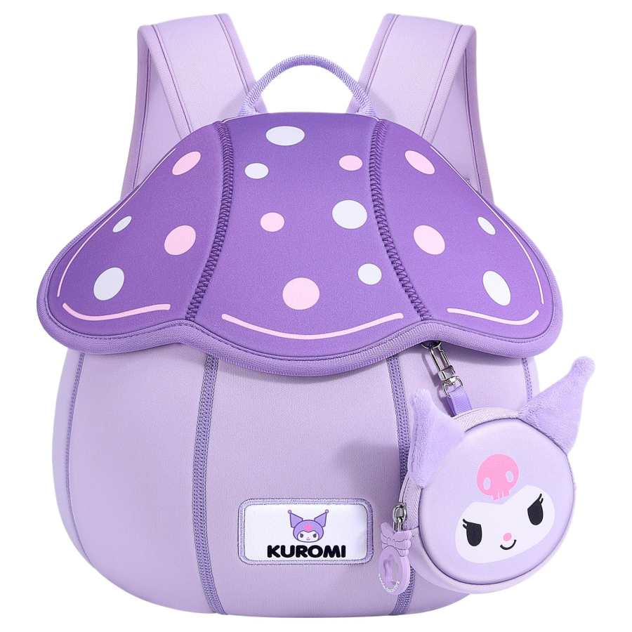 Sanrio Kuromi Polyester Backpack Regular Kids' Kuromi Purple