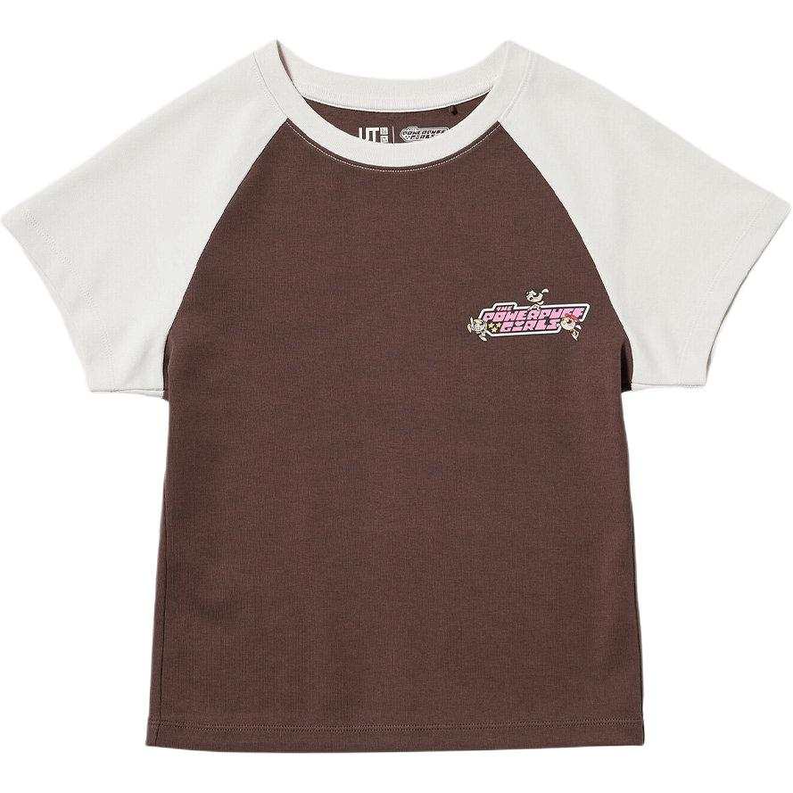 UNIQLO x THE POWERPUFF GIRLS SS26 Raglan Sleeve T Shirt Women's