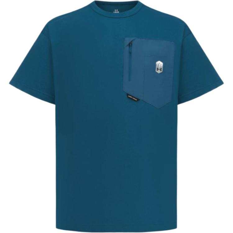Under Armour T Shirt Men's Gray Blue