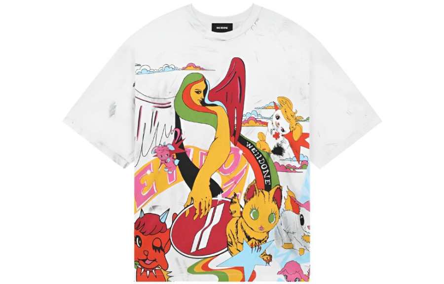 WE11DONE WE11DONE SS23 T Shirt Unisex White