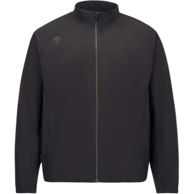 DESCENTE DESCENTE Training Jackets Men's BK Black Stand Collar Moderate Other