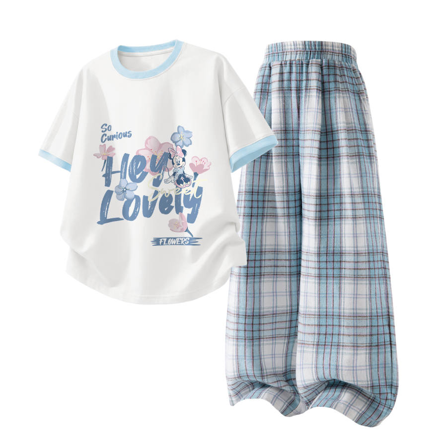 Disney Kids Casual Sportswear Crew Neck Thin