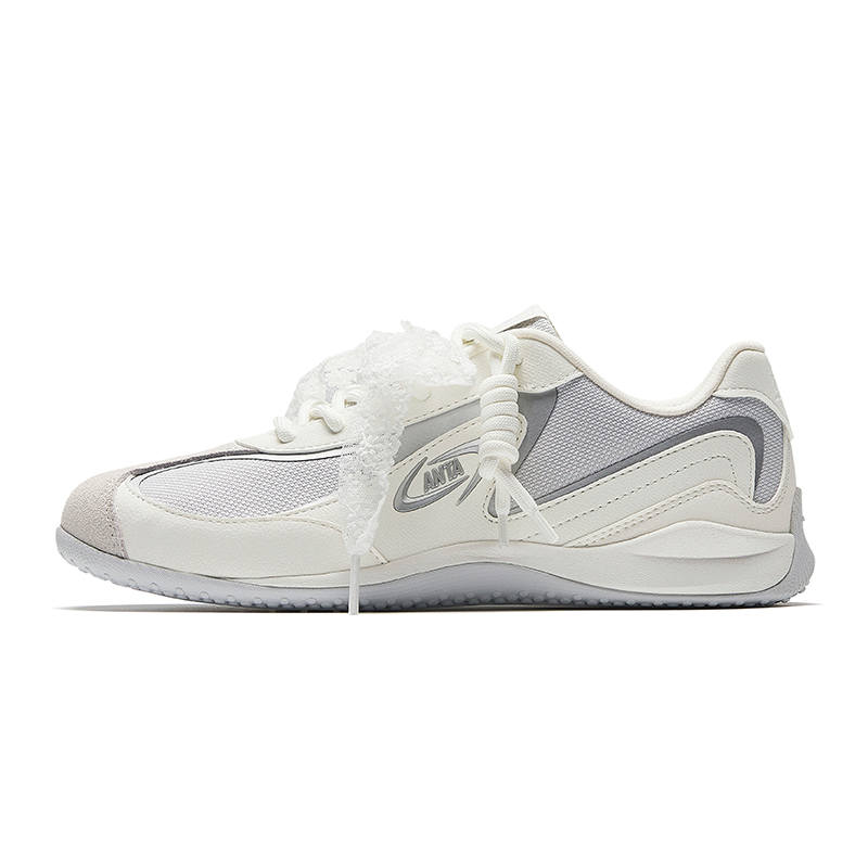Anta Joyful Speed Low top Casual Shoes Women's Gray White Silver