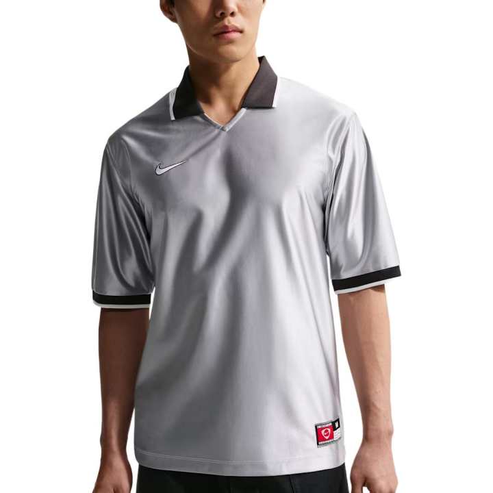 Nike Nike Soccer Jerseys Men's Wolf Gray/Midnight Blue/Pink Foam/Court Blue Moderate