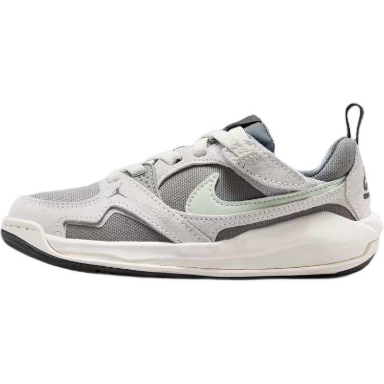 Jordan Jordan CMFT Era Children's Basketball Shoes White Gray Children Aged 3 7 Years Old