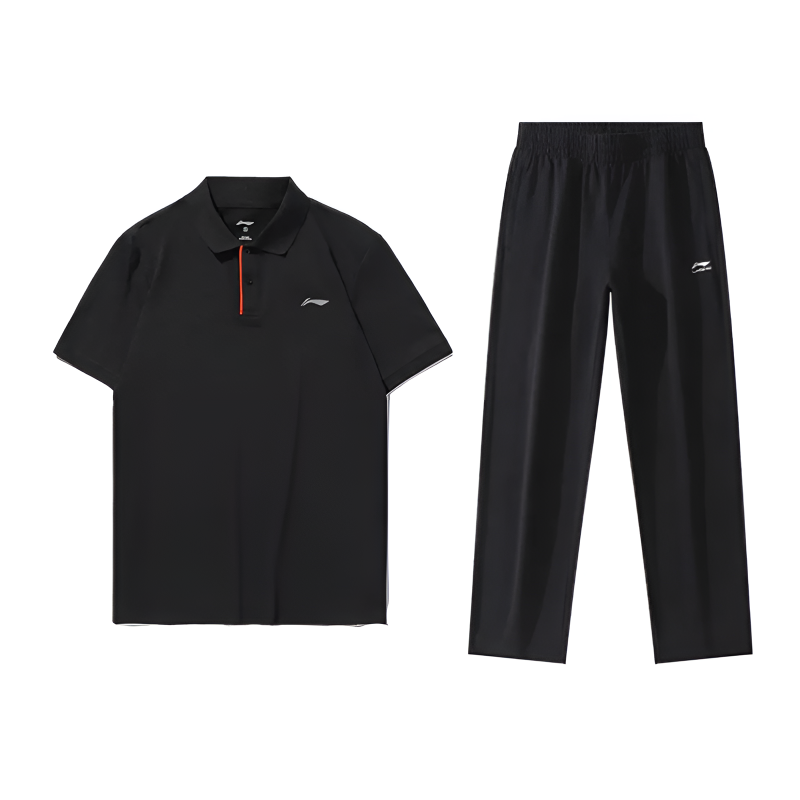 Li-Ning Li Ning Casual Sportswear Unisex Black+Black