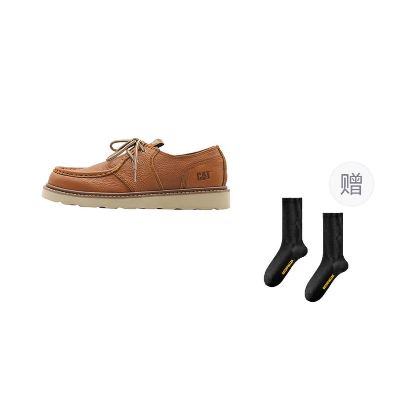 CAT CAT Casual Leather Shoes Men's Brown