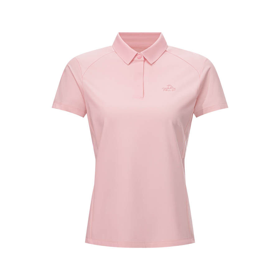 PELLIOT Polo Shirts Women's Polo Collar Thin Straight Fit