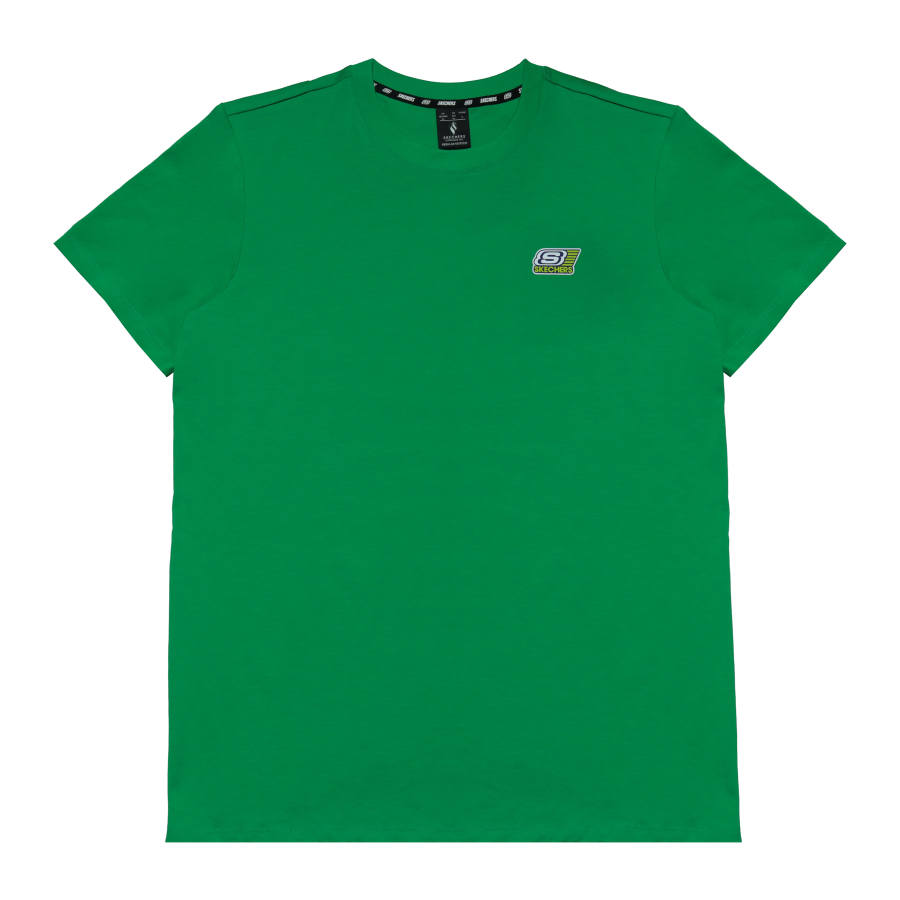 Skechers T Shirts Unisex Jelly Green Crew Neck Thin