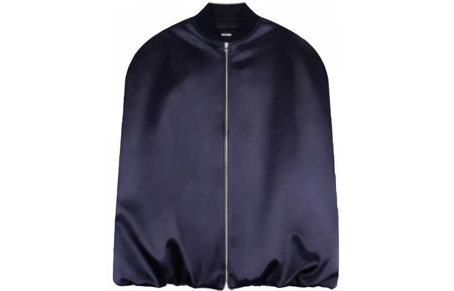 WE11DONE Jackets Unisex Blue V Neck Moderate Straight Fit