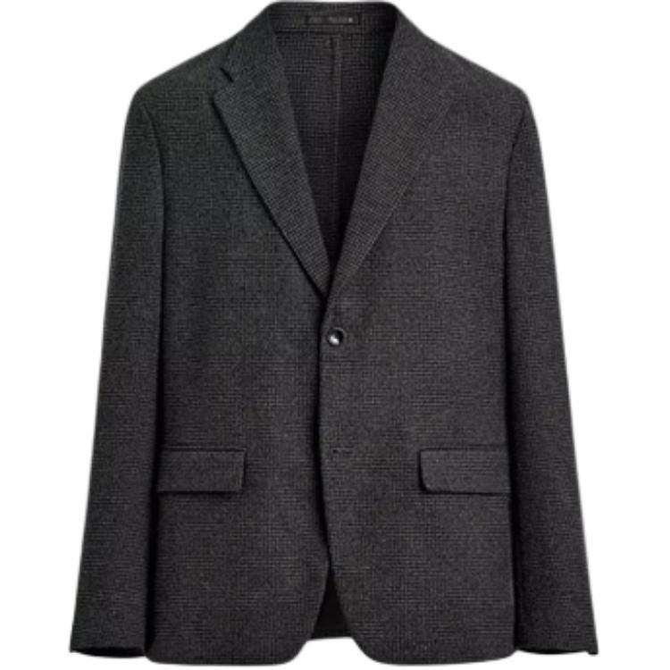 ZARA Business Suits Men's Charcoal Gray Moderate