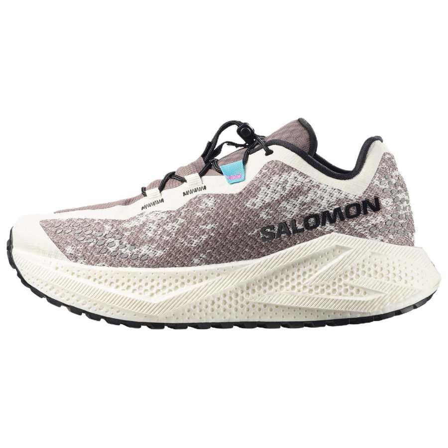 SALOMON AERO GLIDE 4 Breathable Low top Casual Running Shoes Women's Gray