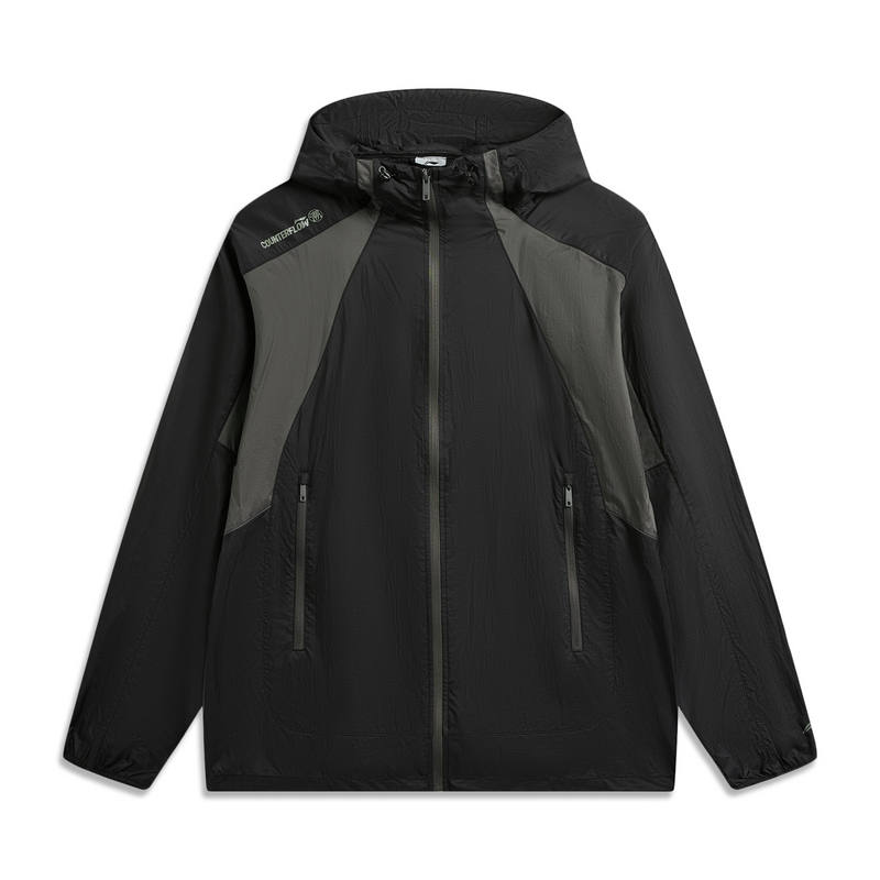 Li-Ning Li Ning Outdoor CF Tracing Sun Protection Clothing Coat Unisex Black