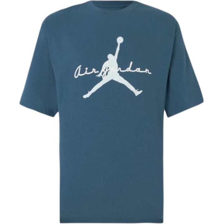 Jordan Jordan T Shirts Men's Blue Crew Neck