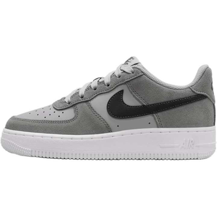 Nike Nike Air Force 1 Leather Low top Skateboard Shoes Gray Unisex