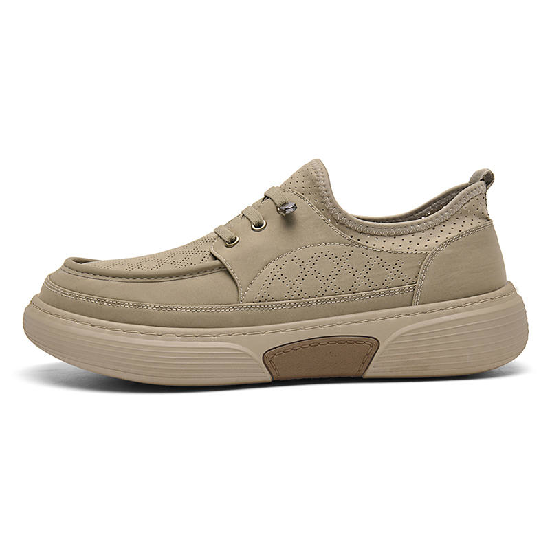 SEPTWOLVES Driving Lazy Traditional Cloth Shoes Low top Men's Box
