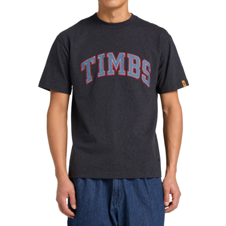 Timberland T Shirts Unisex Dark Blue Crew Neck Moderate